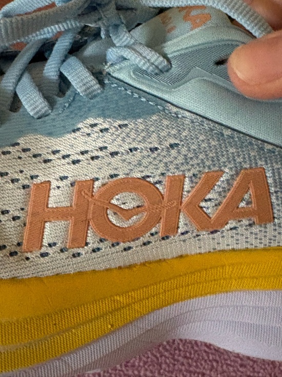 Hoka Bondi 8 Women Shoes Sneakers Excellent Condition Size 7B - Picture 7 of 9